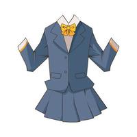 uniforme scolaire japon vecteur