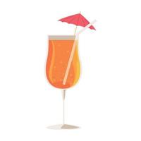 icône de boisson cocktail vecteur