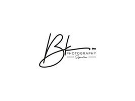 lettre bk signature logo template vecteur