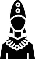 icône de glyphe de théâtre vecteur
