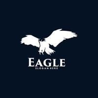 modèles de conception de logo illustration aigle vecteur premium