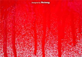 Vector Red Spray Paint Drips Background