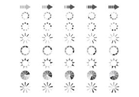 Symboles préchargeurs vecteur