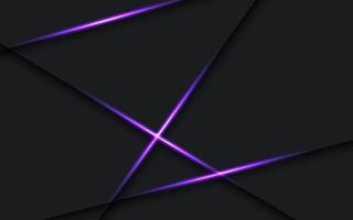 abstrait violet foncé croix lumière et ombre triangle décoration arrière-plan. vecteur eps10