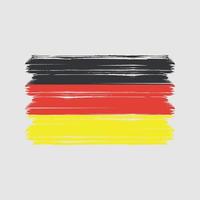 vecteur de drapeau de l'Allemagne. drapeau national