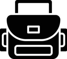 icône de glyphe de caméra vecteur