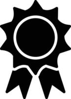 icône de glyphe de récompense vecteur