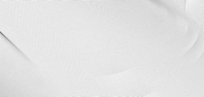 affiche abstraite de fond gris avec des vagues dynamiques. illustration vectorielle de réseau de technologie de particules. vecteur