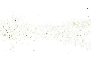 texture de confettis de paillettes d'or clair vecteur