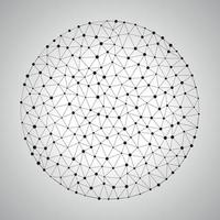 arrière-plan avec des molécules ou une structure. illustration vectorielle vecteur