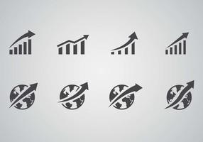 Vecteur commercial croissance gratuite