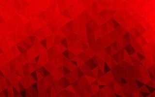 couverture low poly vecteur rouge clair.