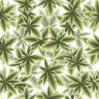 feuilles vertes motif vectoriel sans couture décoratif avec plantes tropicales et feuillage sur fond blanc. fond d'écran nature. imprimés jungle. fond de tropiques exotiques. illustration de plantes. imprime la texture