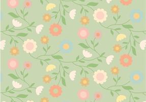 Motif floral vintage vecteur