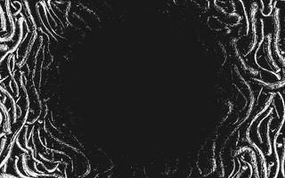 rayé grunge urbain fond texture vecteur poussière superposition détresse granuleux effet grungy toile de fond en détresse illustration vectorielle isolé blanc sur fond noir