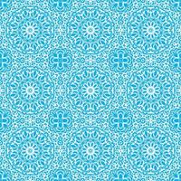 motif transparent coloré bleu clair avec fond mandala.mandala. vecteur