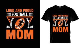 conception de t-shirt de football américain, slogan de t-shirt de football américain et conception de vêtements, typographie de football américain, vecteur de football américain, illustration de football américain