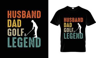 conception de t-shirt de golf, slogan de t-shirt de golf et conception de vêtements, typographie de golf, vecteur de golf, illustration de golf