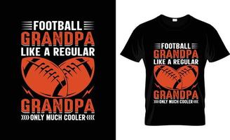 conception de t-shirt de football américain, slogan de t-shirt de football américain et conception de vêtements, typographie de football américain, vecteur de football américain, illustration de football américain