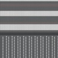 motifs imprimés en tricot gris modernes. textiles géométriques à motif sans couture bleu et blanc. vecteur, illustration. conception de modèle traditionnel vecteur