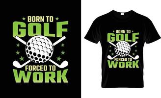 conception de t-shirt de golf, slogan de t-shirt de golf et conception de vêtements, typographie de golf, vecteur de golf, illustration de golf