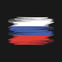 vecteur gratuit de conception du drapeau de la russie