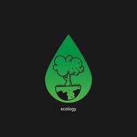 vecteur de logo écologie