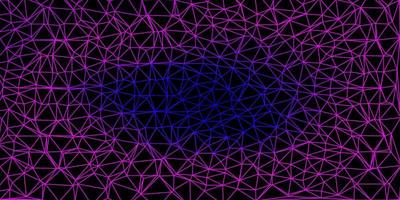 fond de triangle abstrait vecteur violet clair, rose.