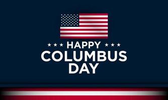 conception de fond de columbus day. vecteur