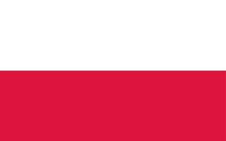 drapeau dessiné à la main de vecteur de pologne, pièces de monnaie polonaises