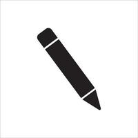 conception de vecteur de logo d'icône de stylo, cette image peut être utilisée pour créer des logos d'entreprise et d'autres