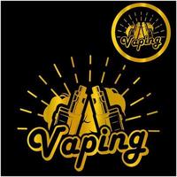 vape logo nouveau vecteur