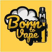 vape logo nouveau vecteur