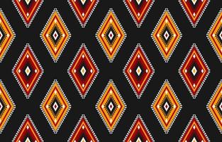 motif géométrique sans couture ethnique en tribal. tissu de style mexicain. vecteur