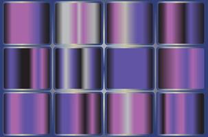 couleurs dégradées violettes vecteur