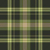 motif sans couture écossais à carreaux tartan vert et rouge. texture de tartan, plaid, nappes, chemises, vêtements, robes, literie, couvertures et autres textiles vecteur