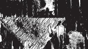 texture de superposition de détresse en noir et blanc. vieux fond vintage vieilli. vecteur