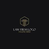 conception des initiales du monogramme om pour le logo juridique, avocat, avocat et cabinet d'avocats vecteur