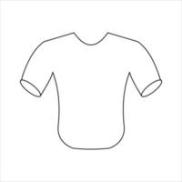 conception simple de t-shirt gratuit vecteur