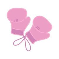 gants de lutte contre le cancer du sein vecteur
