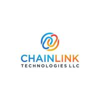 entreprise de vecteur de logo de technologie de chaîne
