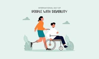 vecteur d'illustration de la journée mondiale de la paralysie cérébrale