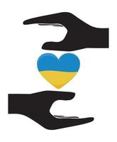 ukraine pas de guerre, concept vecteur
