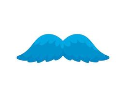 concept de cancer de la prostate movember vecteur