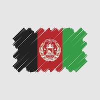 conception de vecteur de drapeau afghanistan. drapeau national