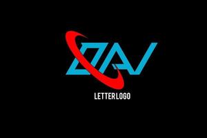 logo lettre oan vecteur