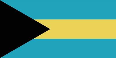 drapeau des bahamas dessiné à la main, dollar bahamien dessiné à la main vecteur