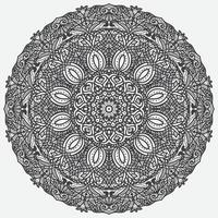 fond de conception de luxe mandala ornemental vecteur