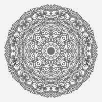 fond de conception de luxe mandala ornemental vecteur