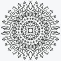 mandala. éléments décoratifs d'époque. motif oriental, illustration vectorielle. islam, arabe, indien, turc, pakistan, chinois, motifs ottomans vecteur